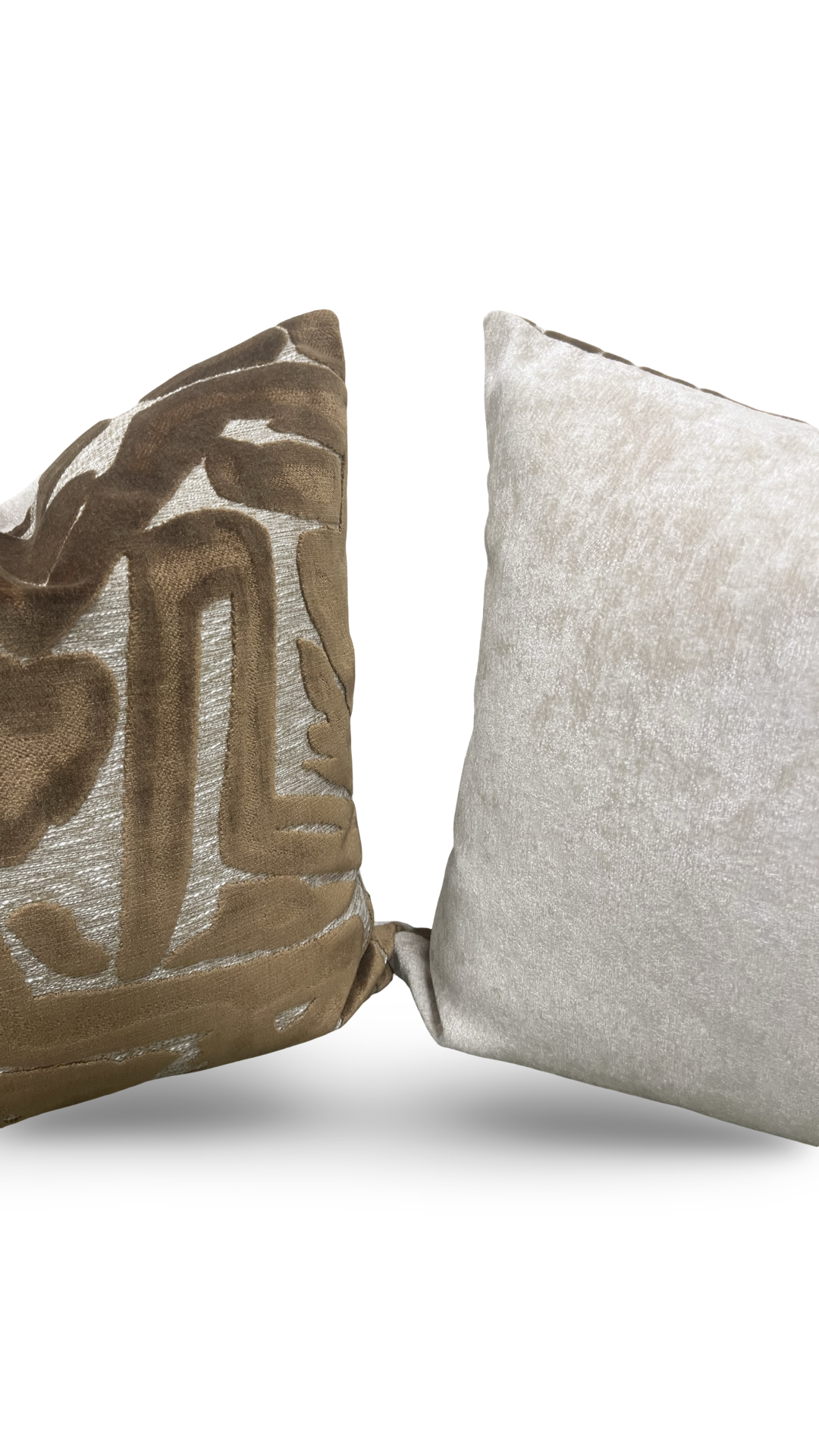 ACDC Copper 20x20" Knife Edge Decorative Throw Pillow
