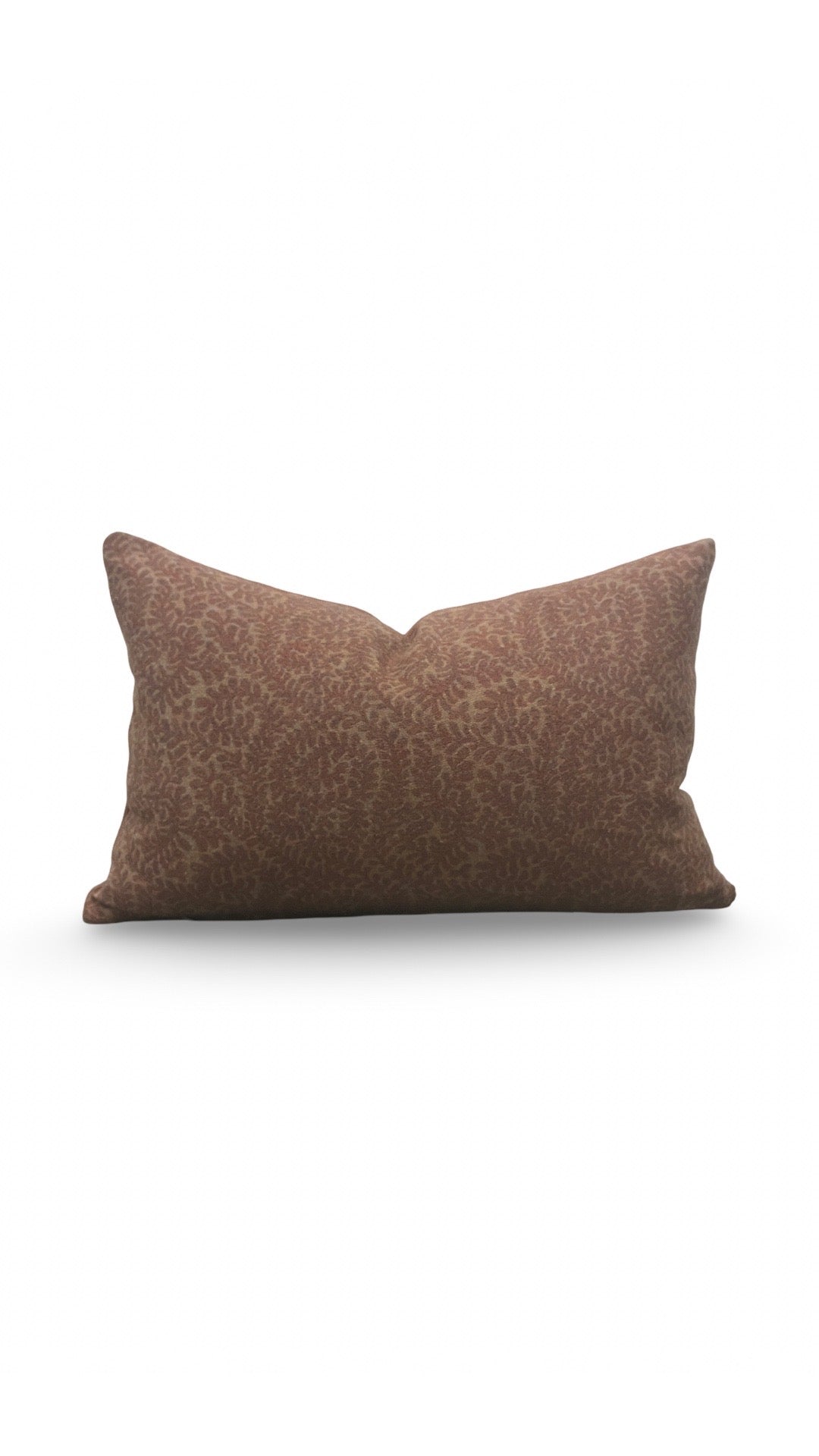George Spencer Designs Lumbar Pillow Amadea Spice 12x18" Knife Edge Cover