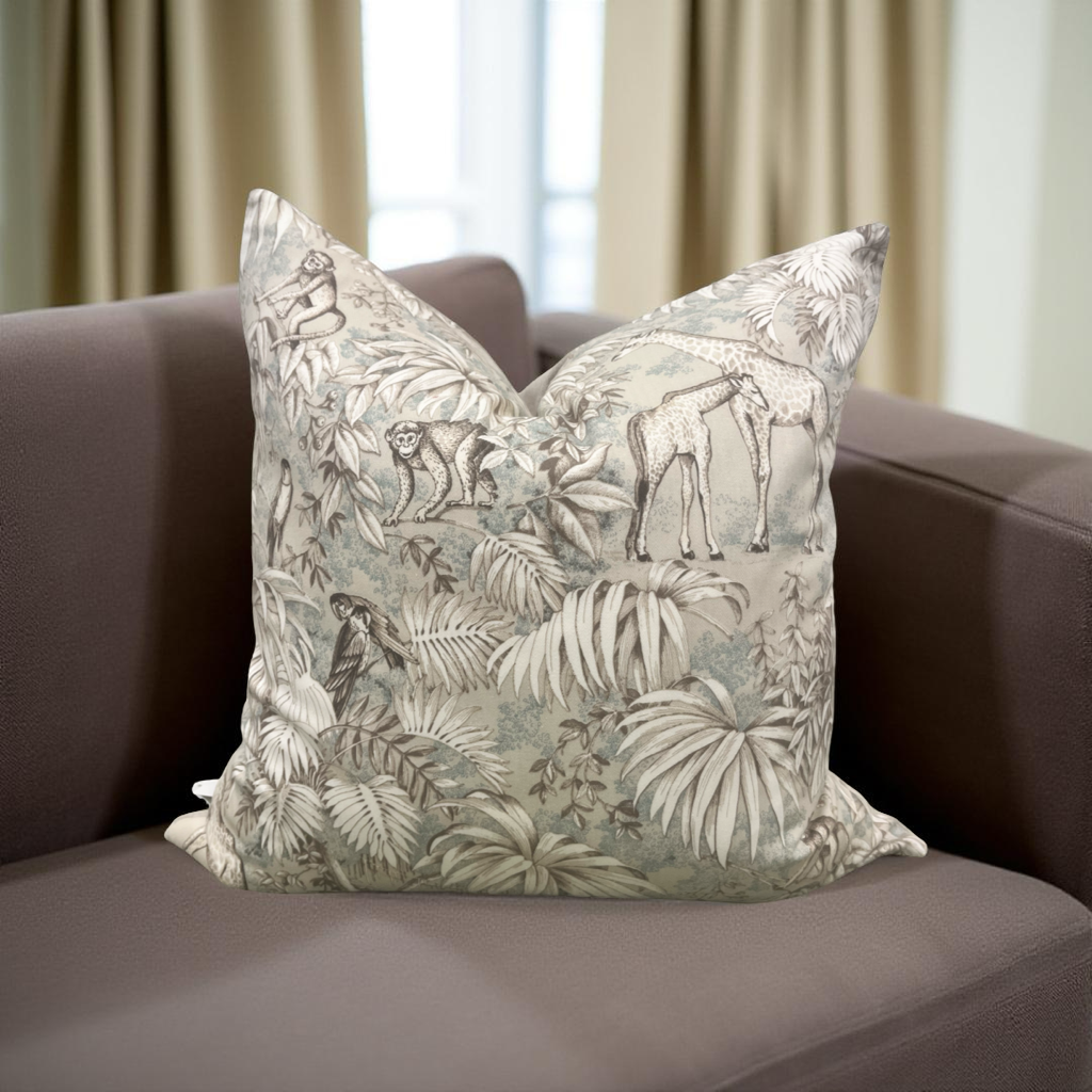 Animal Kingdom 20x20" Knife Edge Decorative Throw Pillow