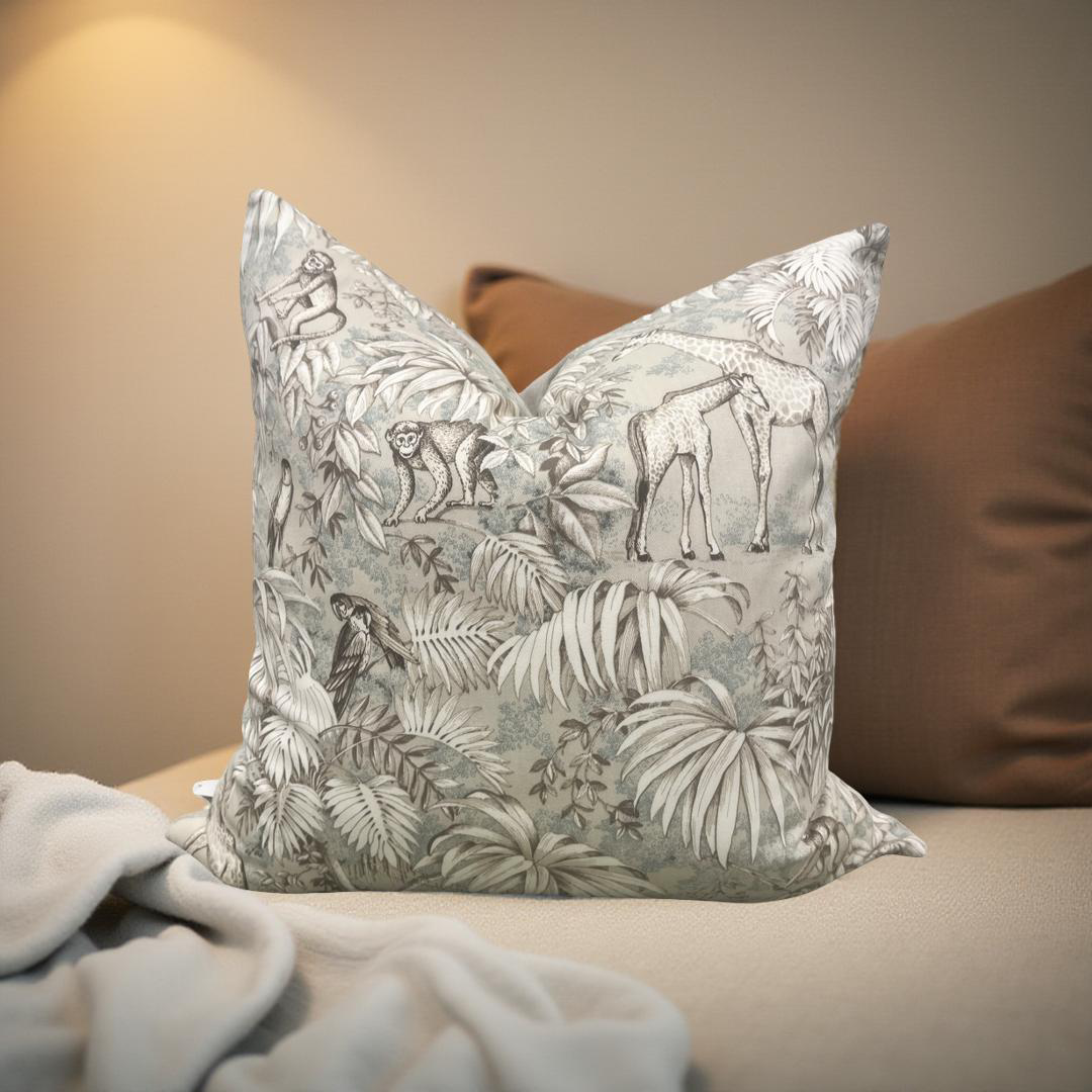 Animal Kingdom 20x20" Knife Edge Decorative Throw Pillow