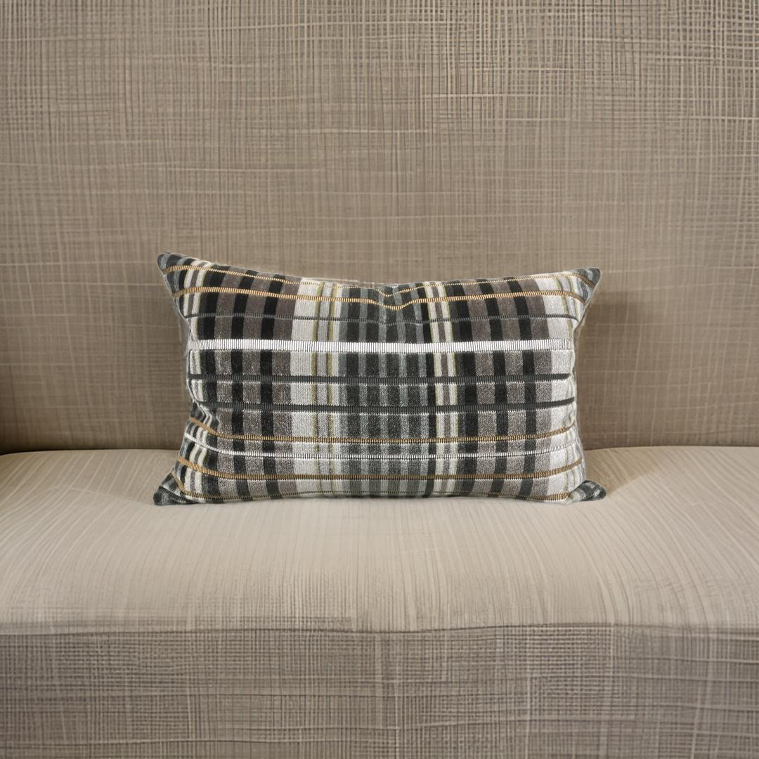 Mahony Oak Park 12x18" Knife Edge Decorative Lumbar Pillow