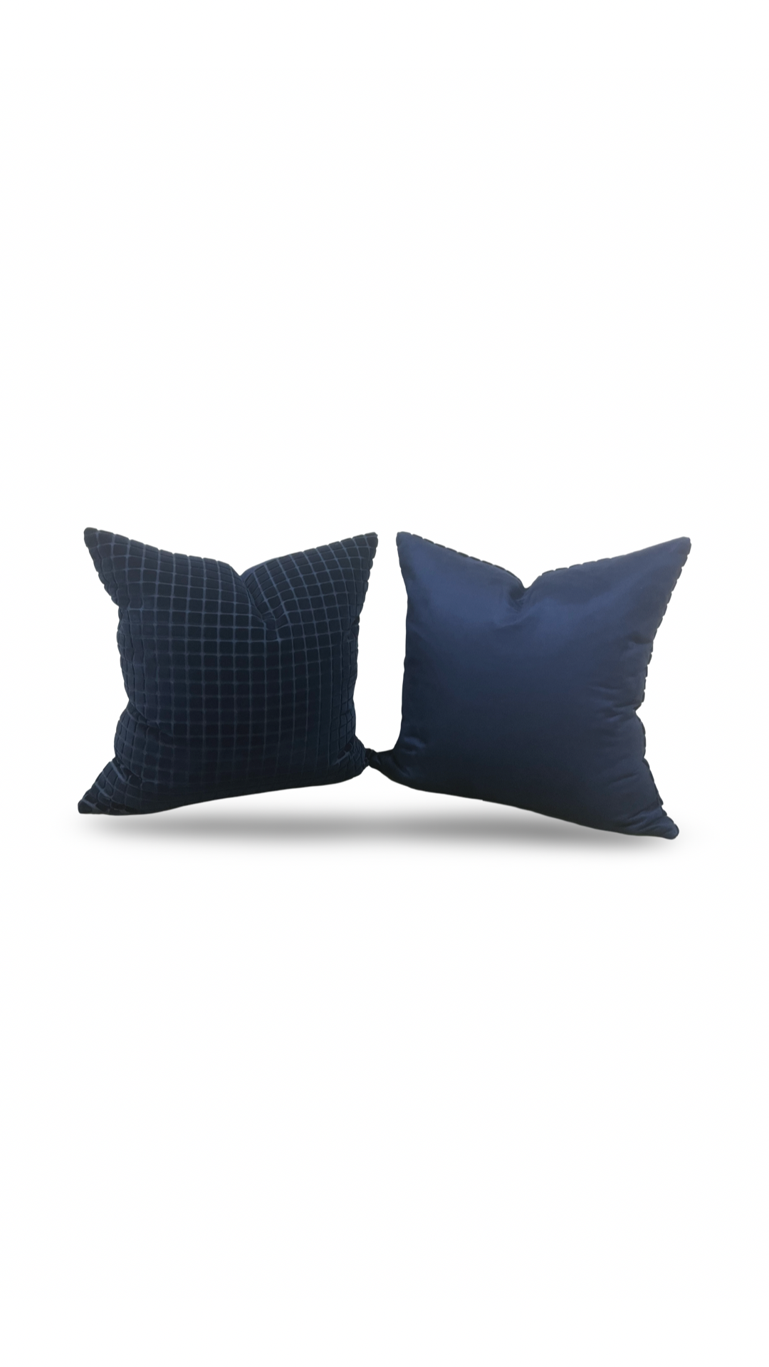 Smalti Blue Grotto 22x22" Knife Edge Decorative Throw Pillow