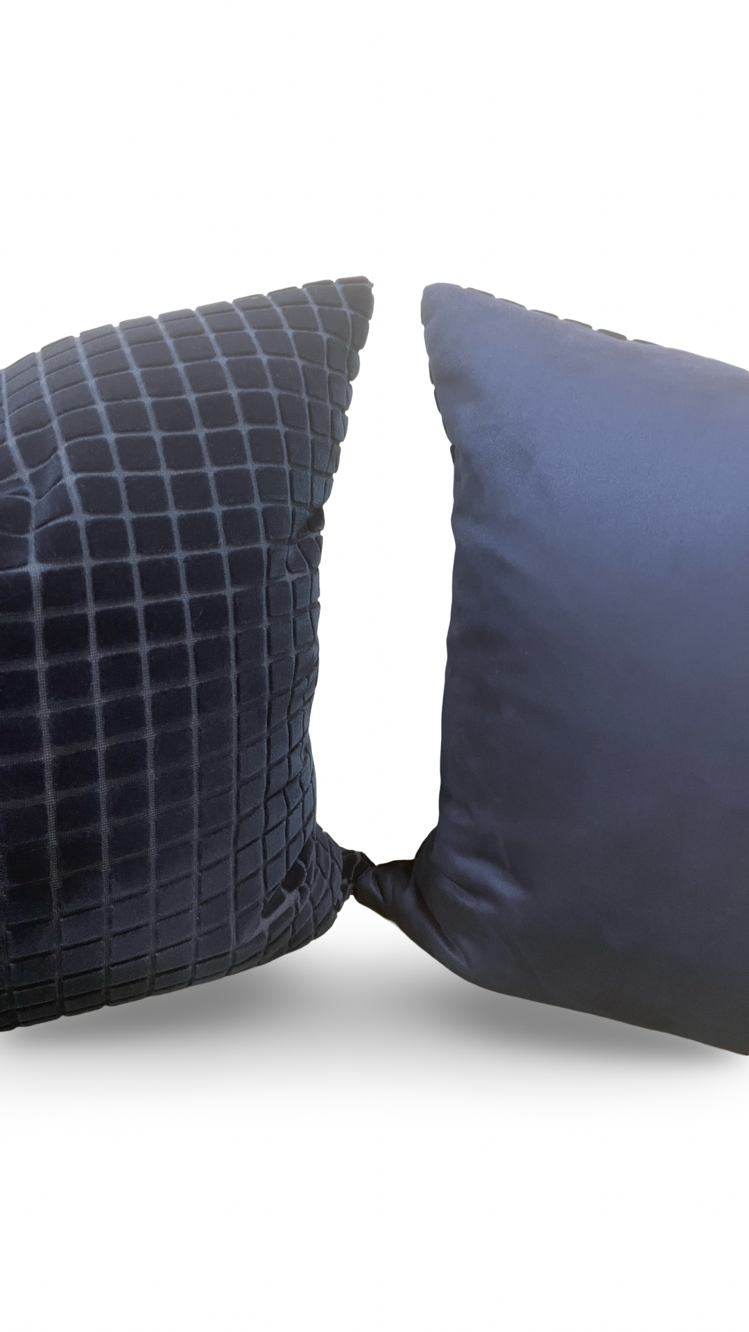 Smalti Blue Grotto 22x22" Knife Edge Decorative Throw Pillow