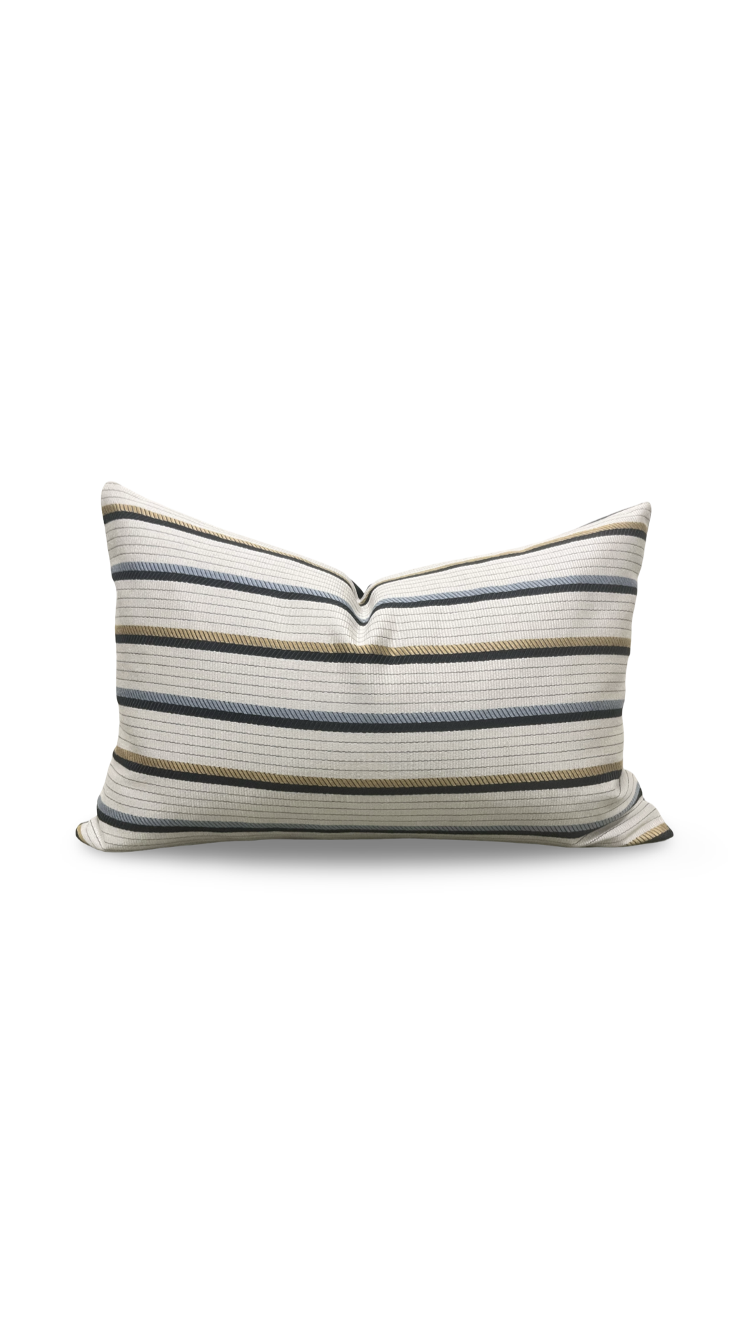 Designer Fabric Lliad Chariot 12x18" Knife Edge Lumbar Pillow