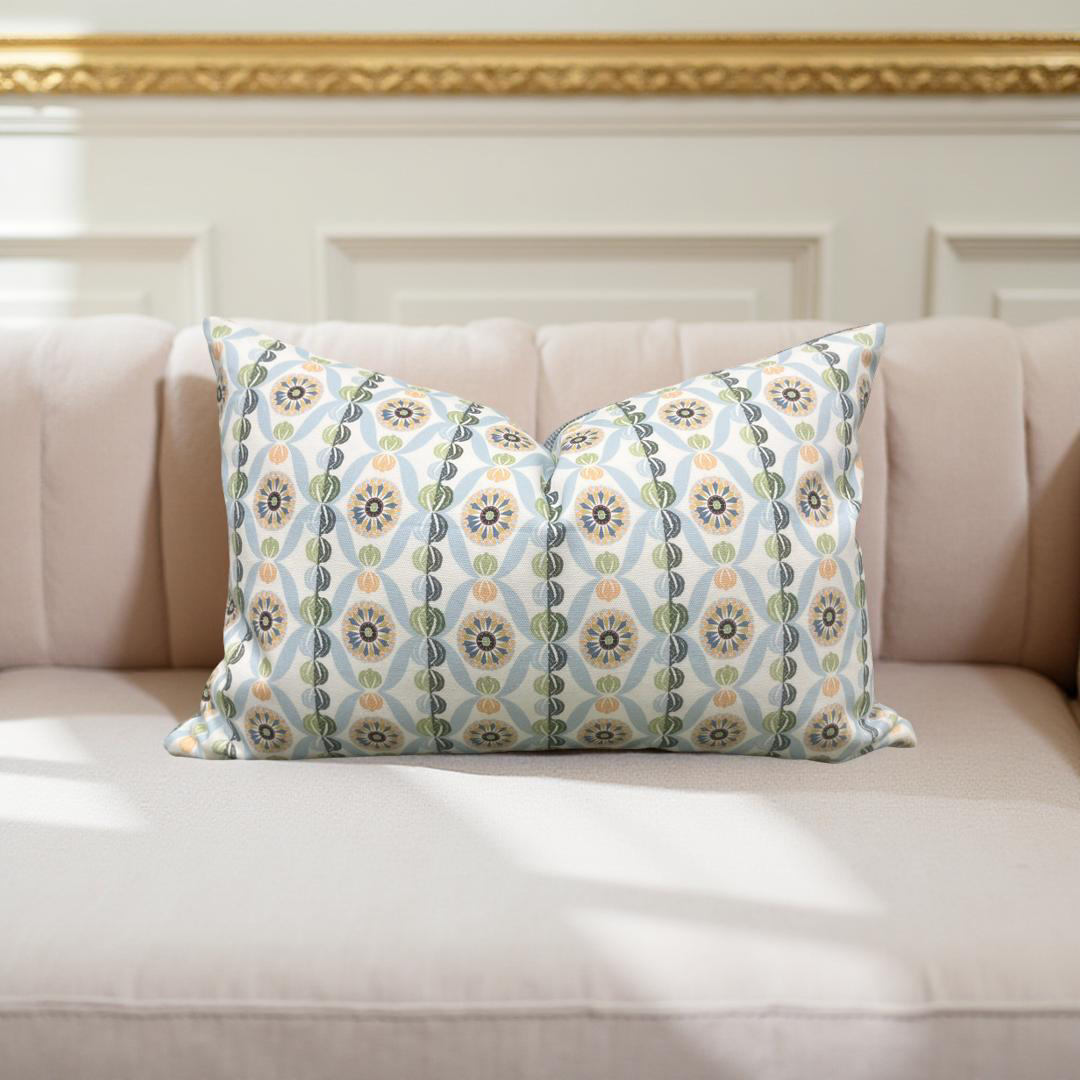 Charlotte Gaisford Lovely Sophie 12X18" Knife Edge Decorative Lumbar Pillow