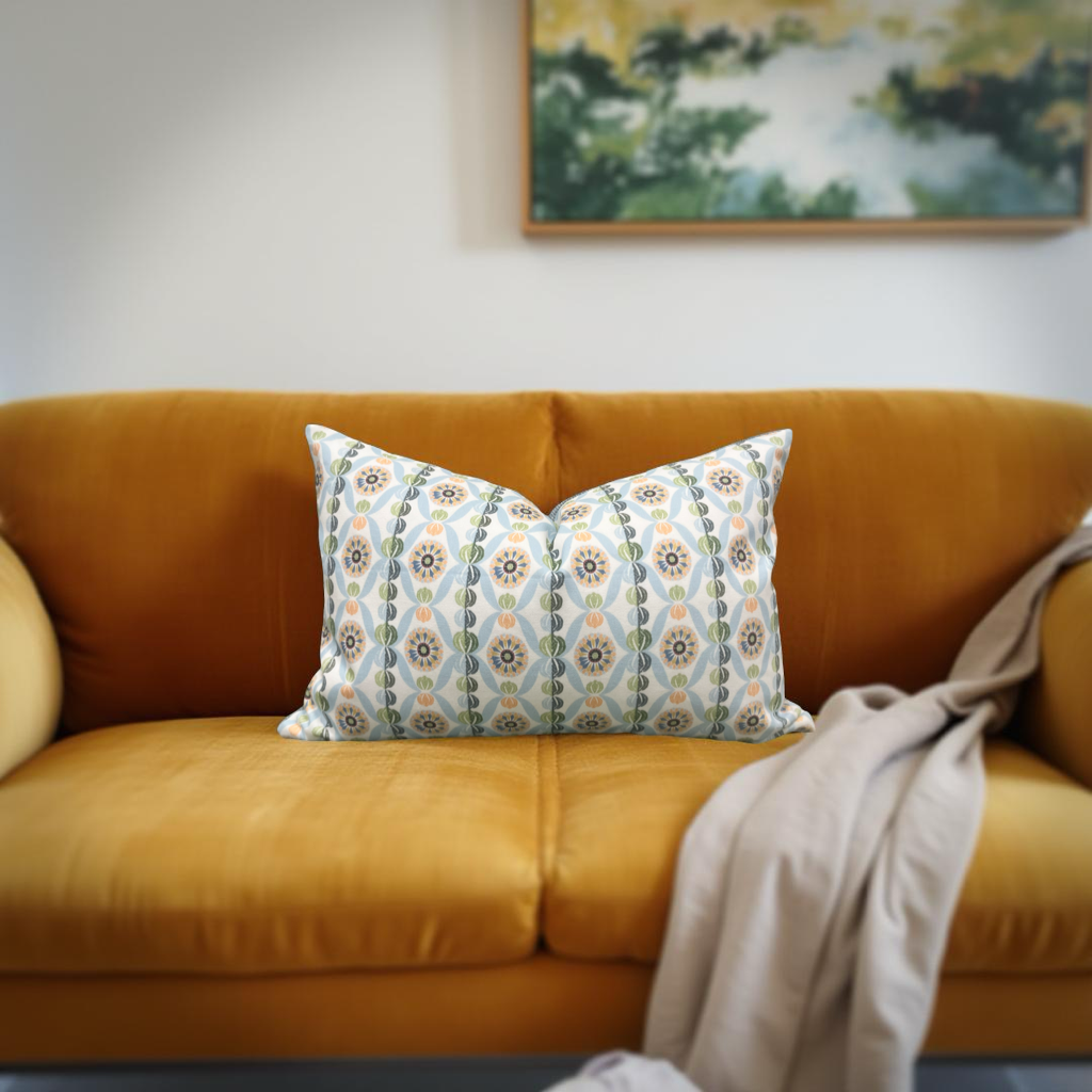 Charlotte Gaisford Lovely Sophie 12X18" Knife Edge Decorative Lumbar Pillow