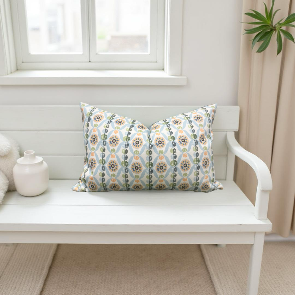 Charlotte Gaisford Lovely Sophie 12X18" Knife Edge Decorative Lumbar Pillow