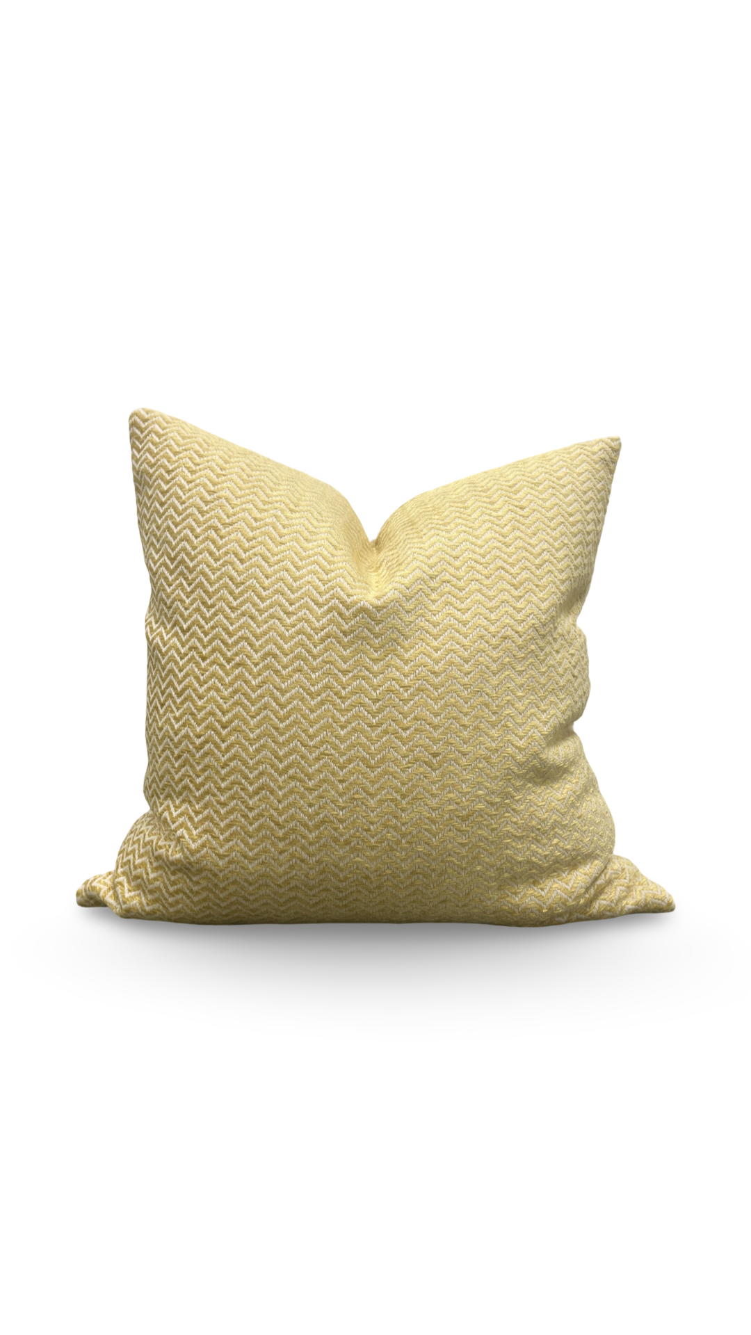 Decorative Pillow Serendipity Yellow 20x20" Knife Edge Cover