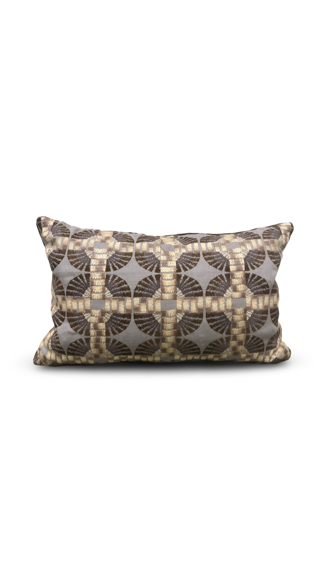 Jimbaran Earth 12x18" Knife Edge Decorative Lumbar Pillow