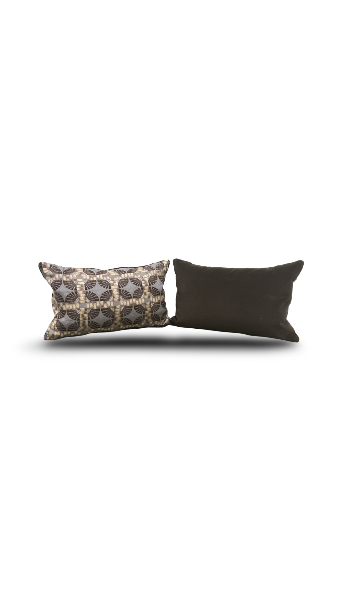 Jimbaran Earth 12x18" Knife Edge Decorative Lumbar Pillow