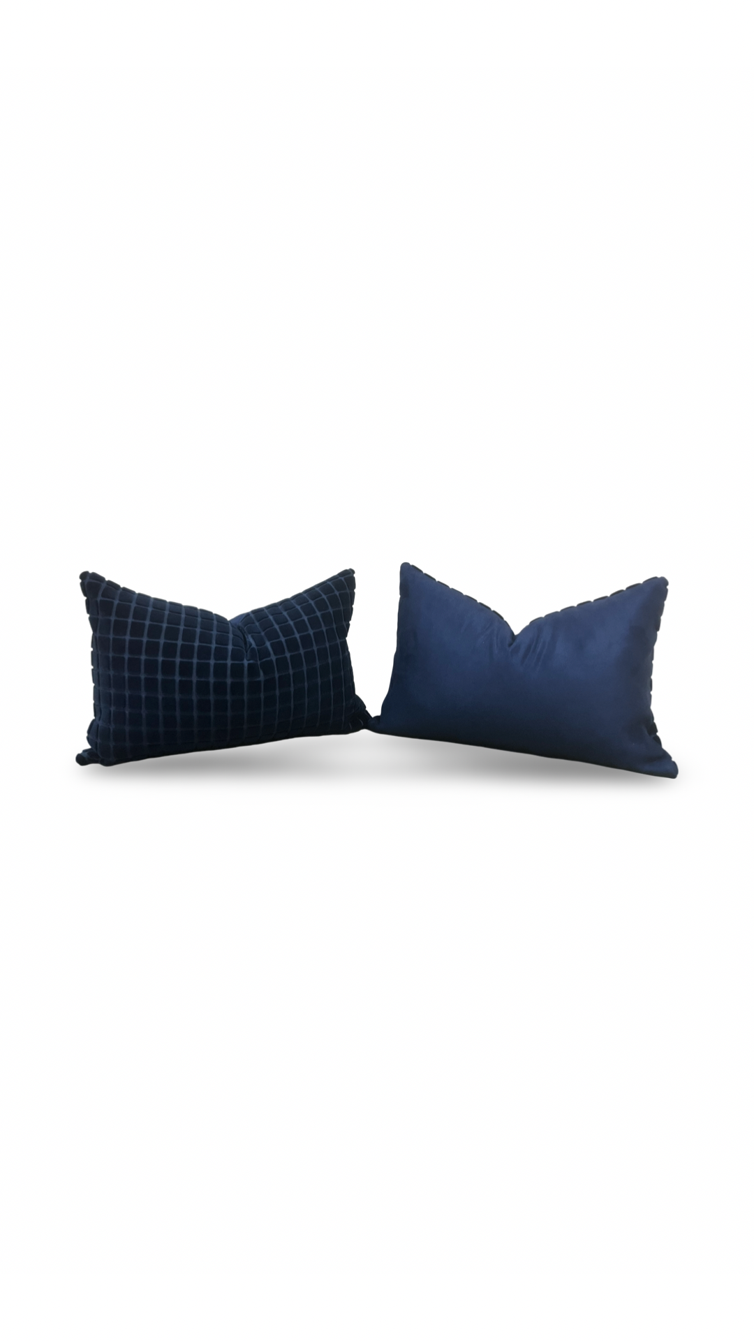 Designer Fabric Smalti Blue Grotto 12x18" Knife Edge Decorative Lumbar Pillow