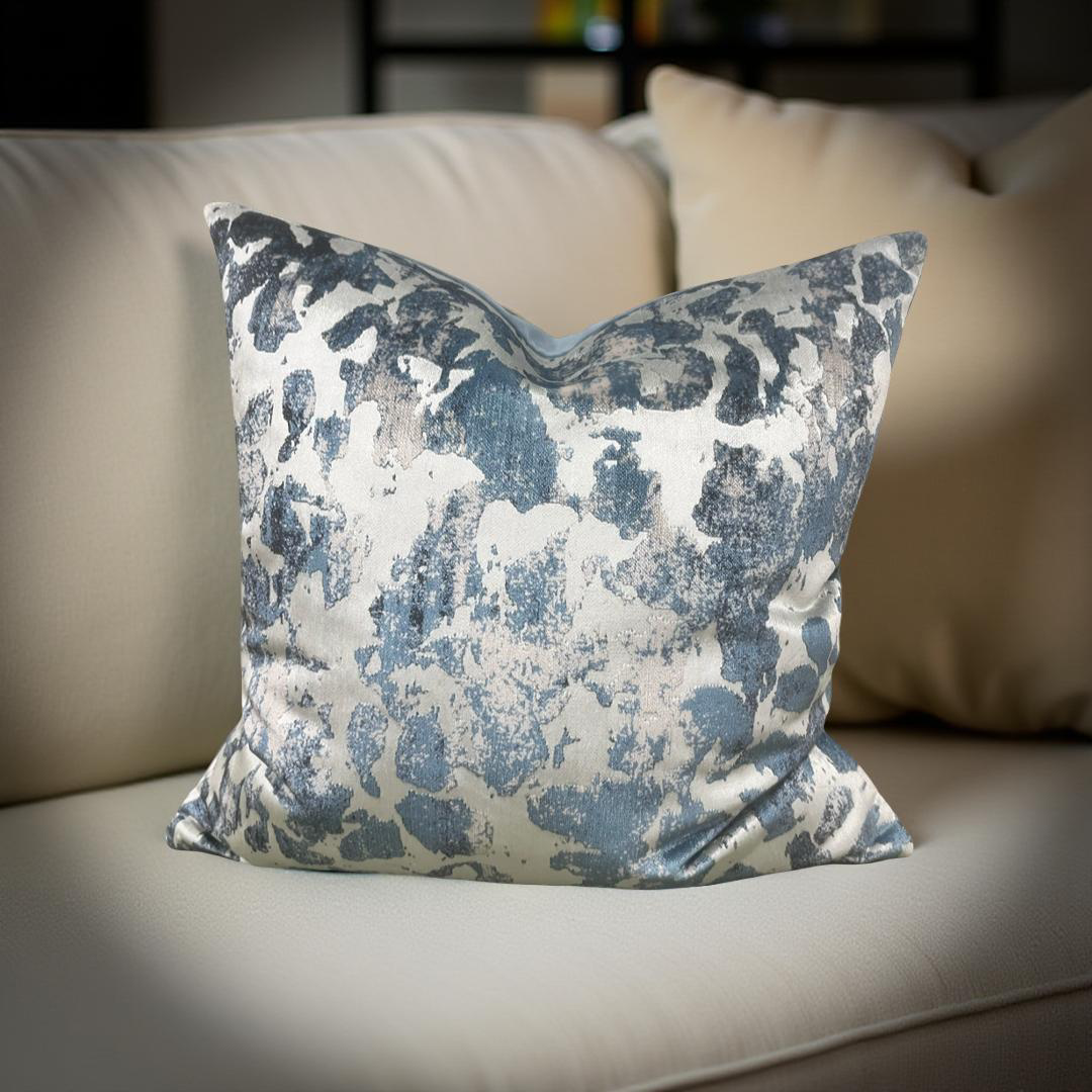Designer Fabric Vivant Fresco 17x17" Knife Edge Toss Pillow