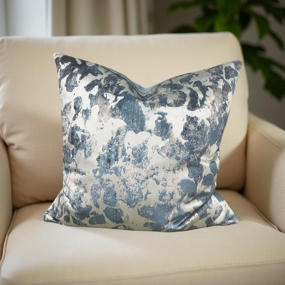 Designer Fabric Vivant Fresco 17x17" Knife Edge Toss Pillow