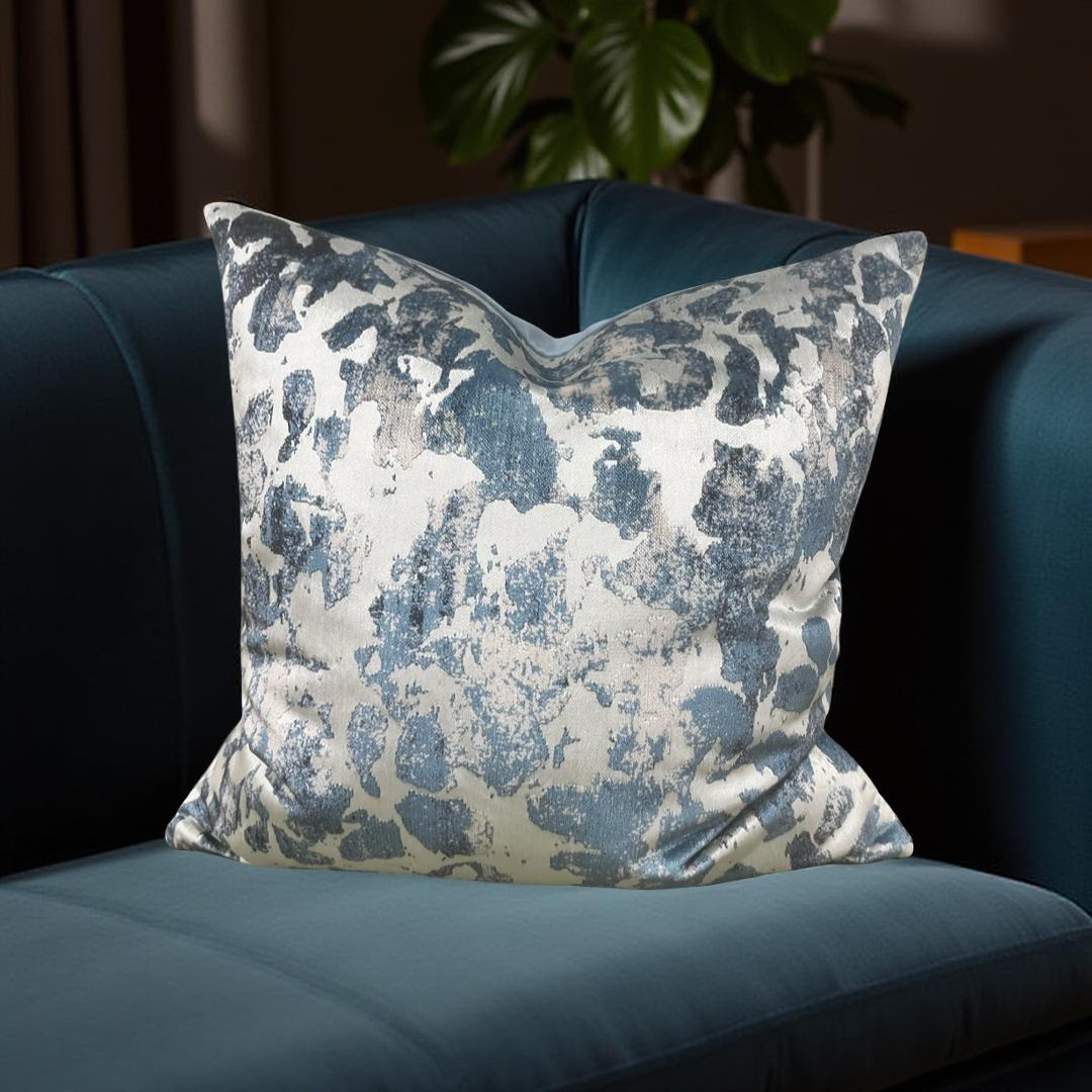 Designer Fabric Vivant Fresco 17x17" Knife Edge Toss Pillow