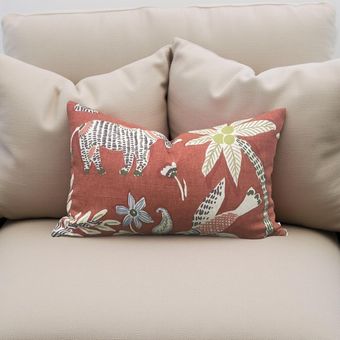 Chair Pillow - Goa Sun Baked 12x18" Knife Edge Decorative Lumbar Pillow
