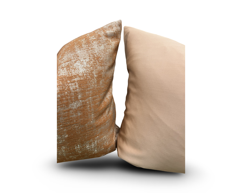 Mirage - Canteloupe - 18x18" Knife Edge Decorative Pillow