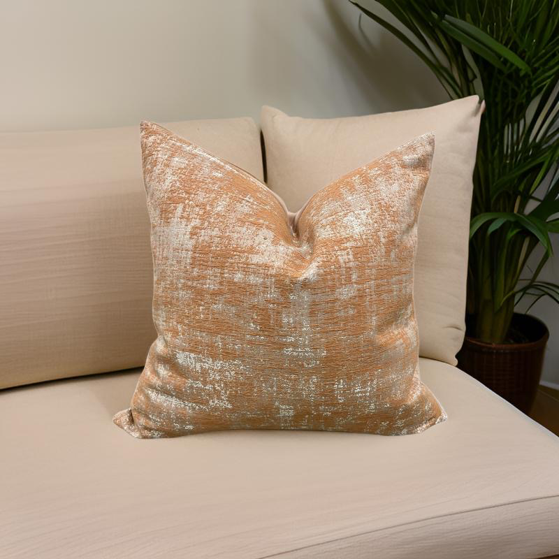 Mirage - Canteloupe - 18x18" Knife Edge Decorative Pillow