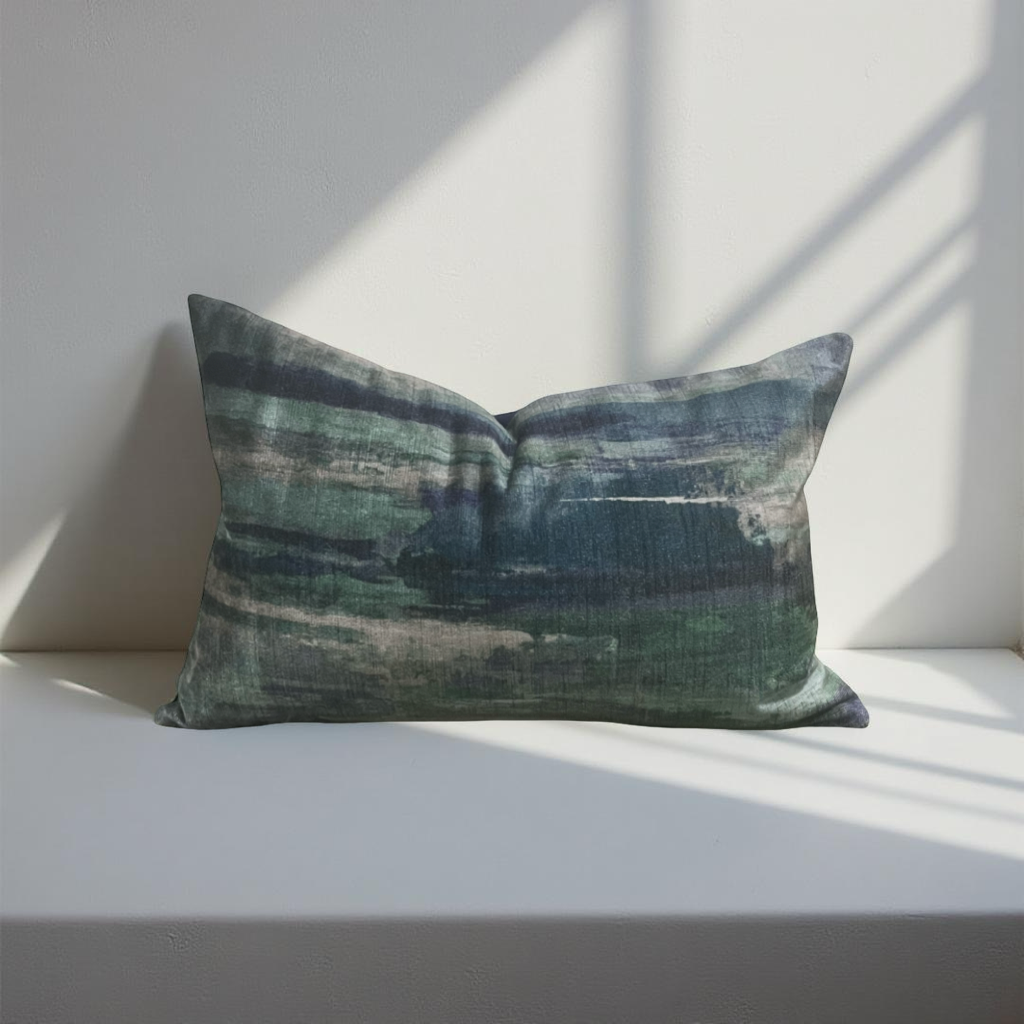 Echion Marine 12X18" Knife Edge Decorative Lumbar Pillow