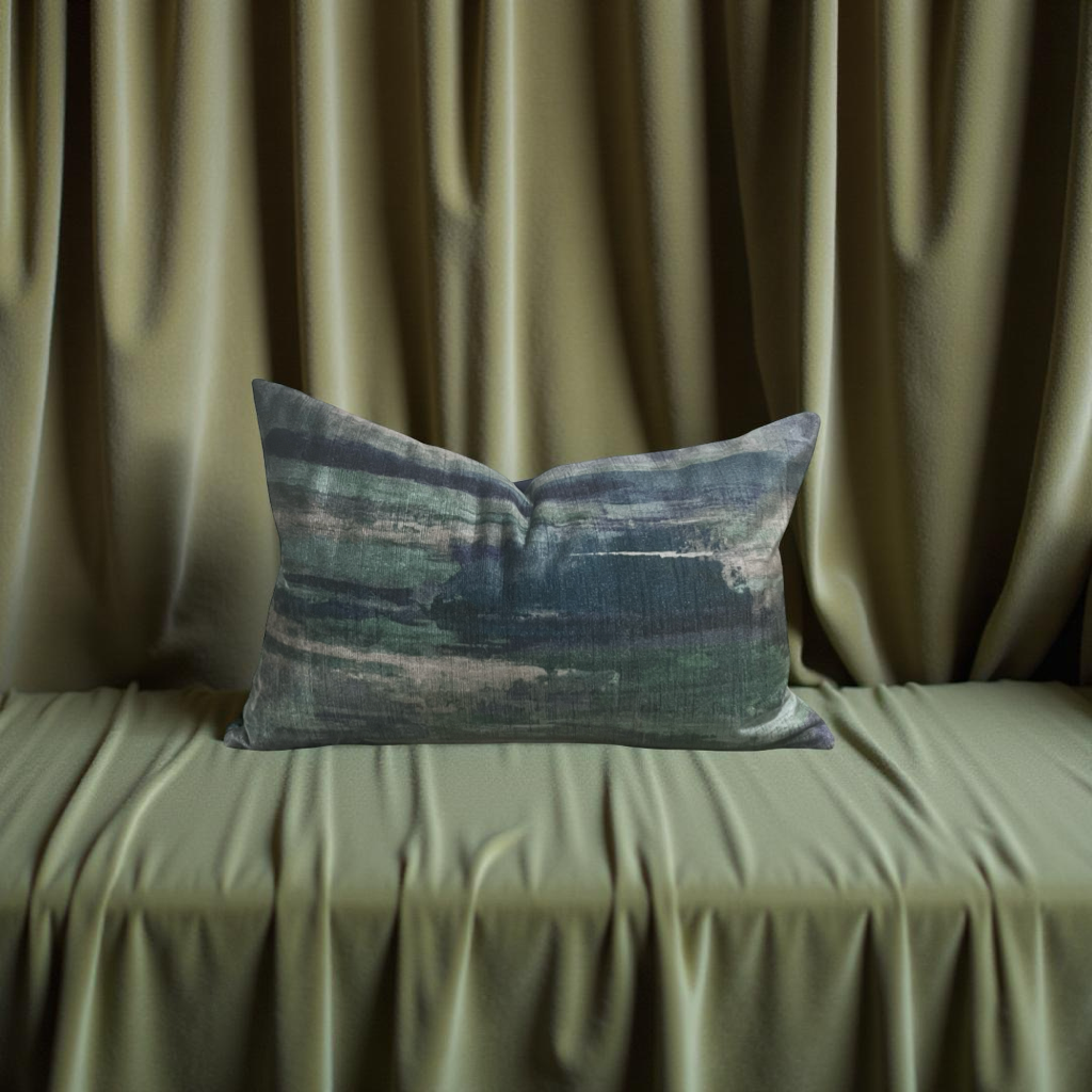 Echion Marine 12X18" Knife Edge Decorative Lumbar Pillow