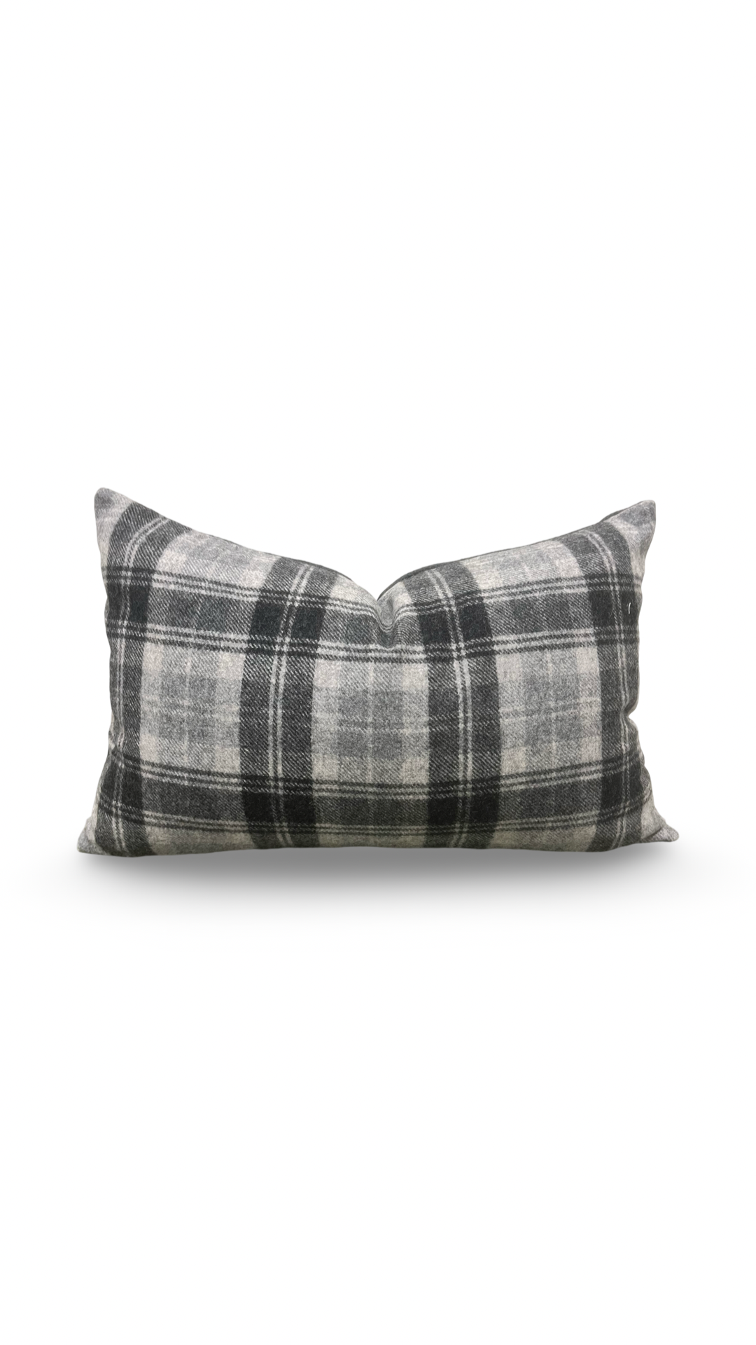 Jackson Flannel 12X18" Knife Edge Decorative Lumbar Pillow