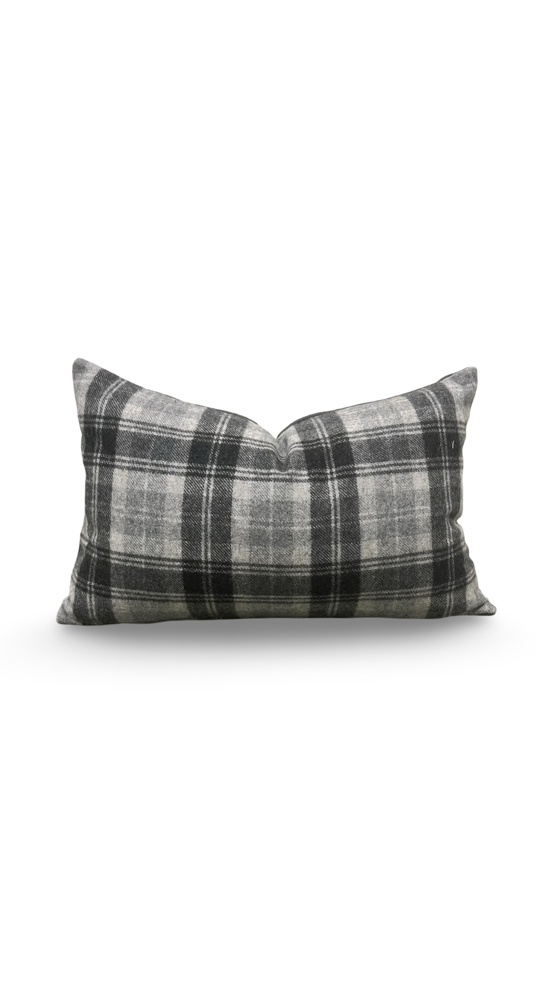 Jackson Flannel 12X18" Knife Edge Decorative Lumbar Pillow