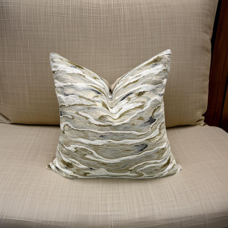 Monterey Sand 20x20" Knife Edge Decorative Pillow