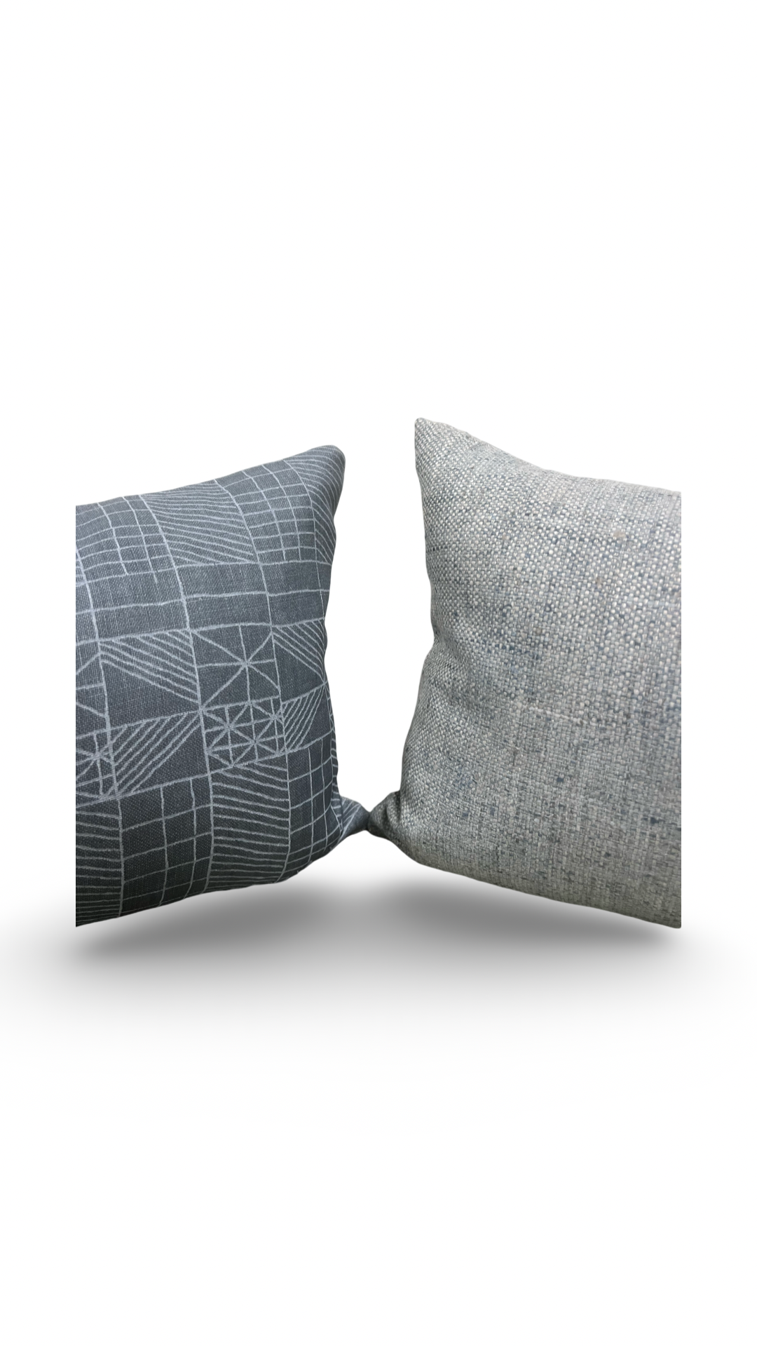 Architects Quilt 12X18" Knife Edge Decorative Lumbar Pillow