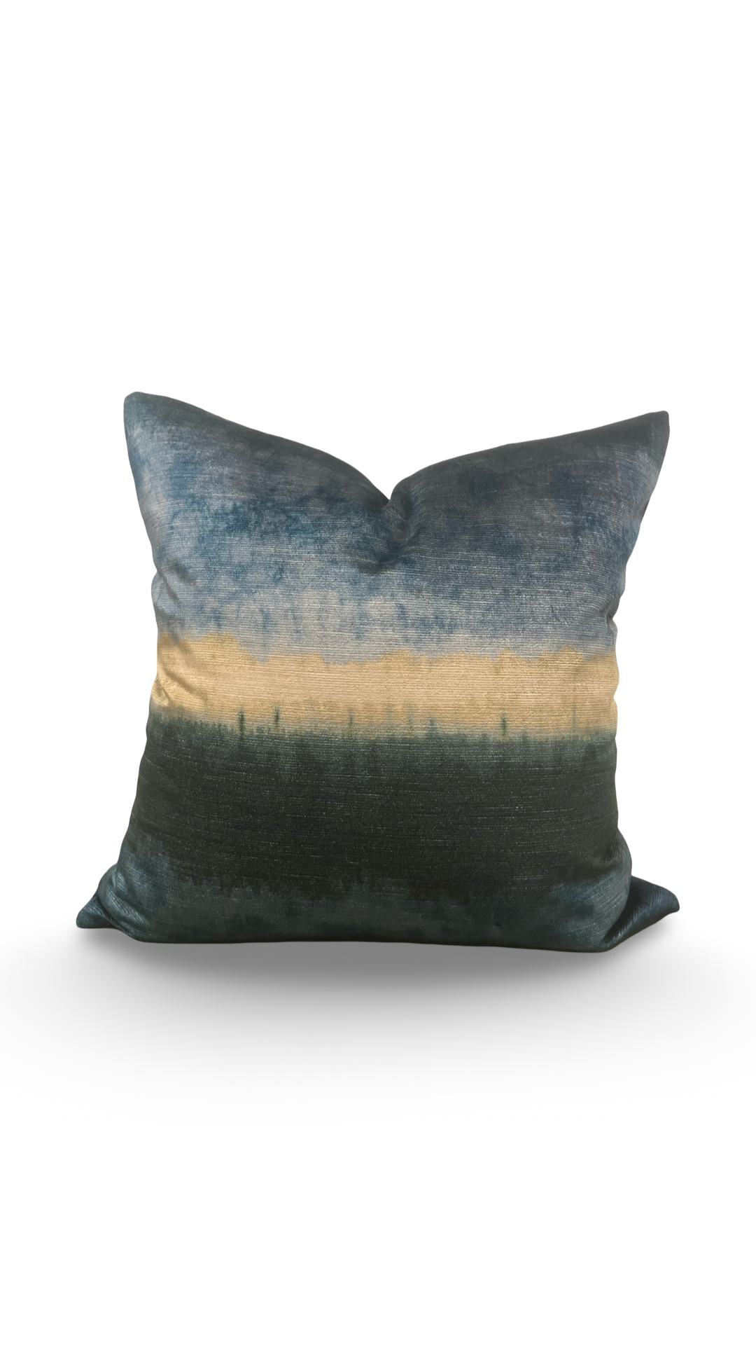 Decorative Pillow Izumo Aegean 22x22" Knife Edge Cover
