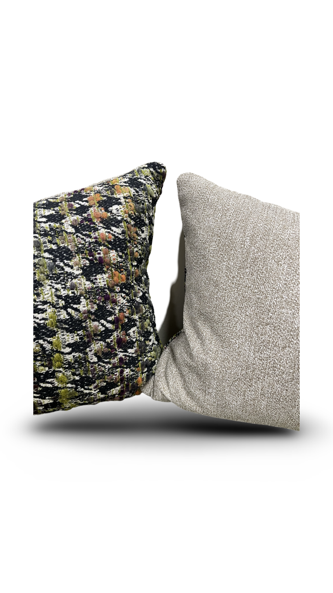 Palmer’s Ikat Autumn 12x18" Knife Edge Decorative Lumbar Pillow