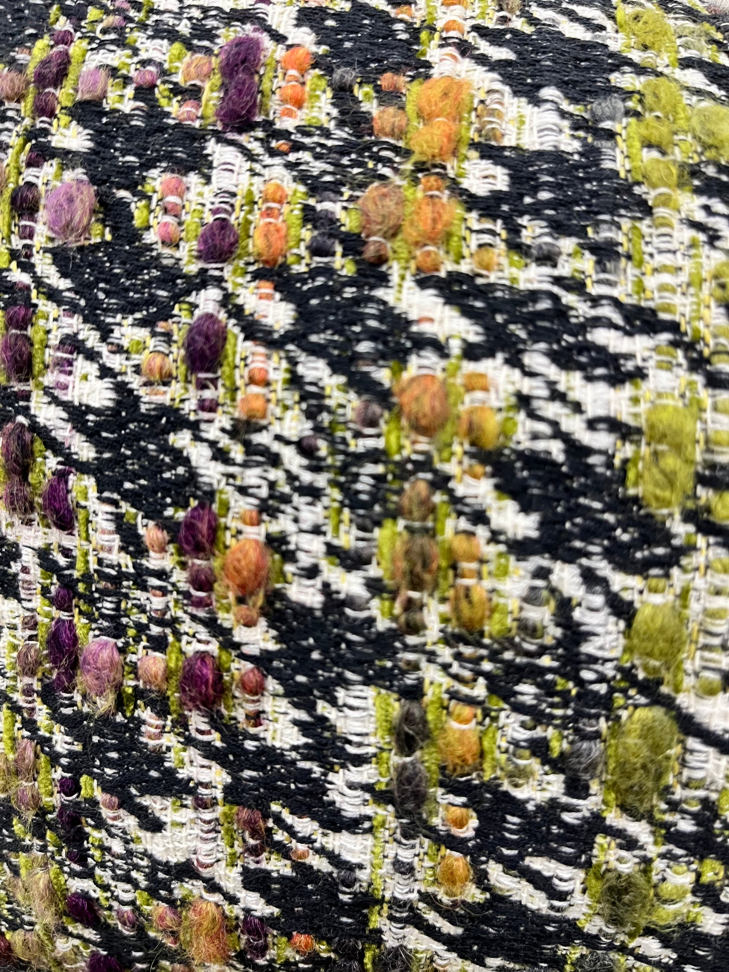 Palmer’s Ikat Autumn 12x18" Knife Edge Decorative Lumbar Pillow