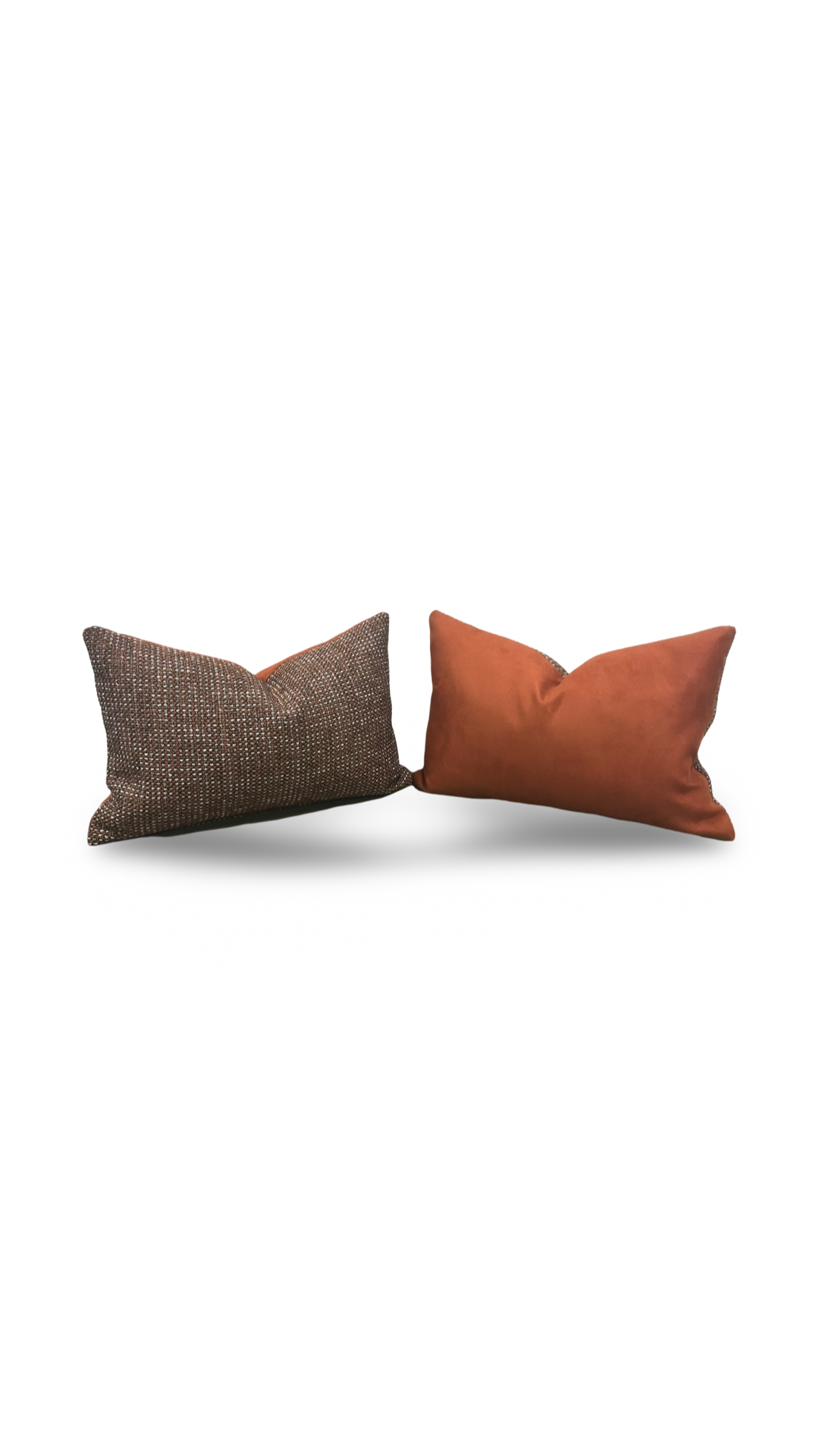Macrotweed Amber 12X18" Knife Edge Decorative Lumbar Pillow