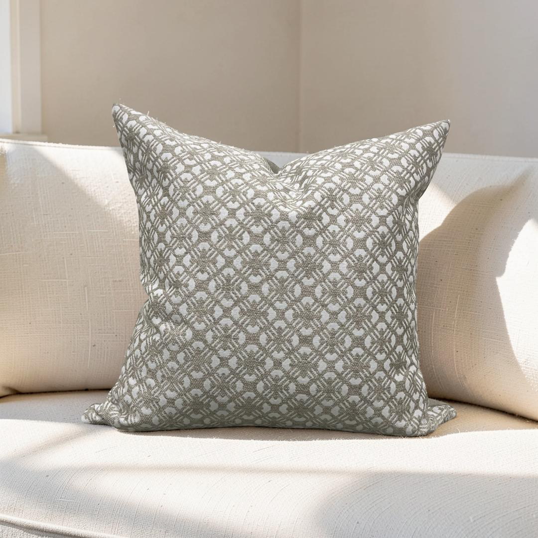 Decorative Pillow Cafe Webster 16x16" Knife Edge Cover