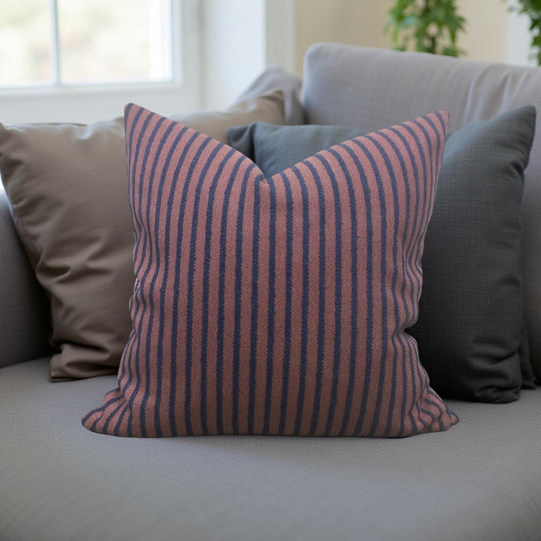 Decorative Pillow Halyard Berry 20x20" Knife Edge Throw Pillow