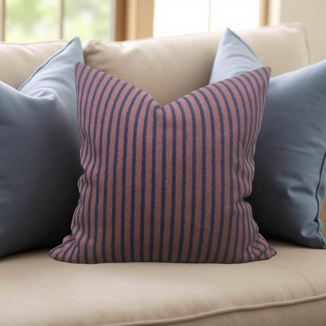 Decorative Pillow Halyard Berry 20x20" Knife Edge Throw Pillow
