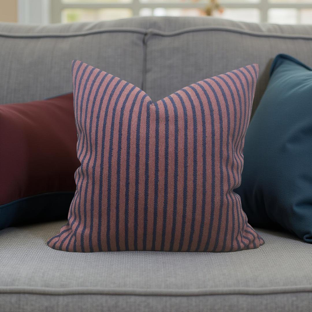 Decorative Pillow Halyard Berry 20x20" Knife Edge Throw Pillow