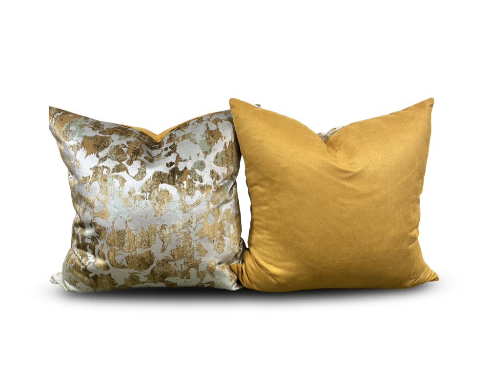 Vivant Patina 20x20" Knife Edge Decorative Pillow