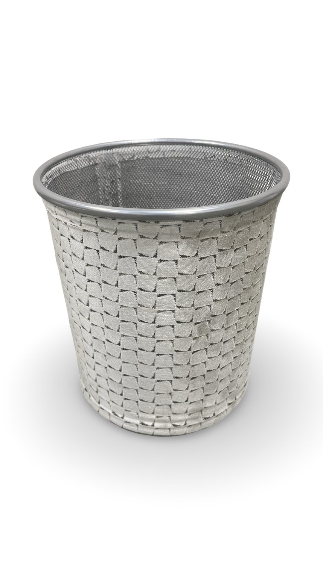 Remark Linen Decorative Waste Basket