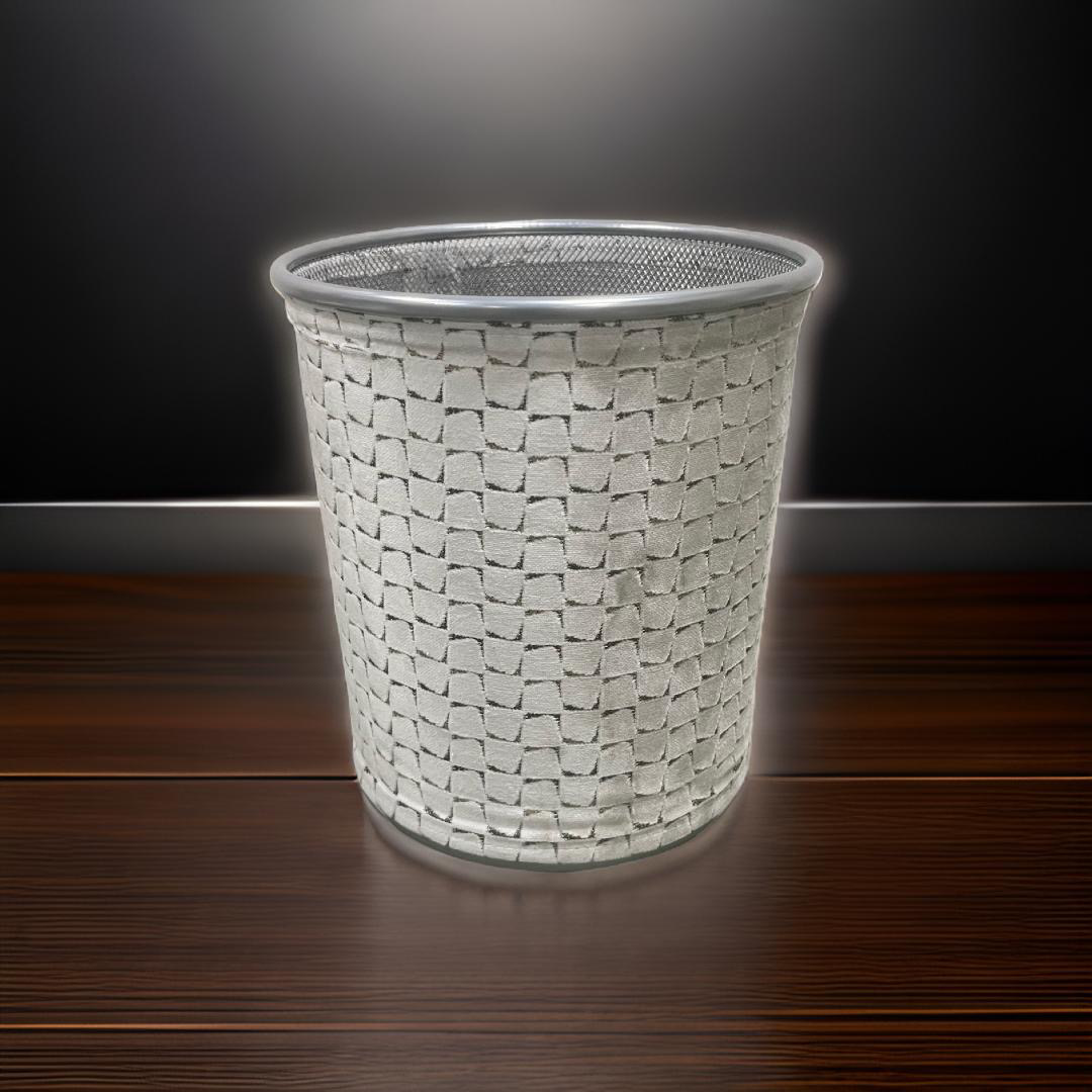 Remark Linen Decorative Waste Basket
