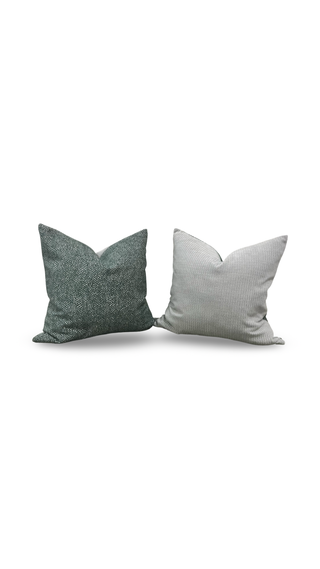 Luxury Fabric Faceted Fields Peacock 22x22" Knife Edge Decorative Throw Pillow