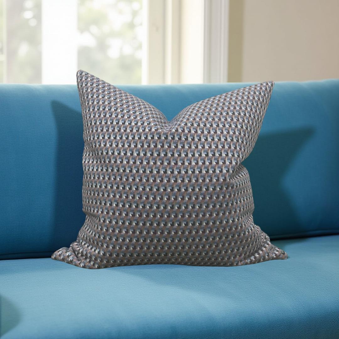 Designer Fabric Ramona Vineyard 22x22" Knife Edge Decorative Throw Pillow