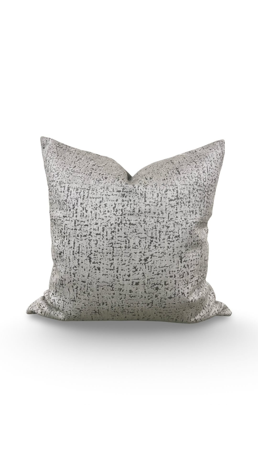 Designer Fabric Rocca Pumice 20x20" Knife Edge Decorative Throw Pillow