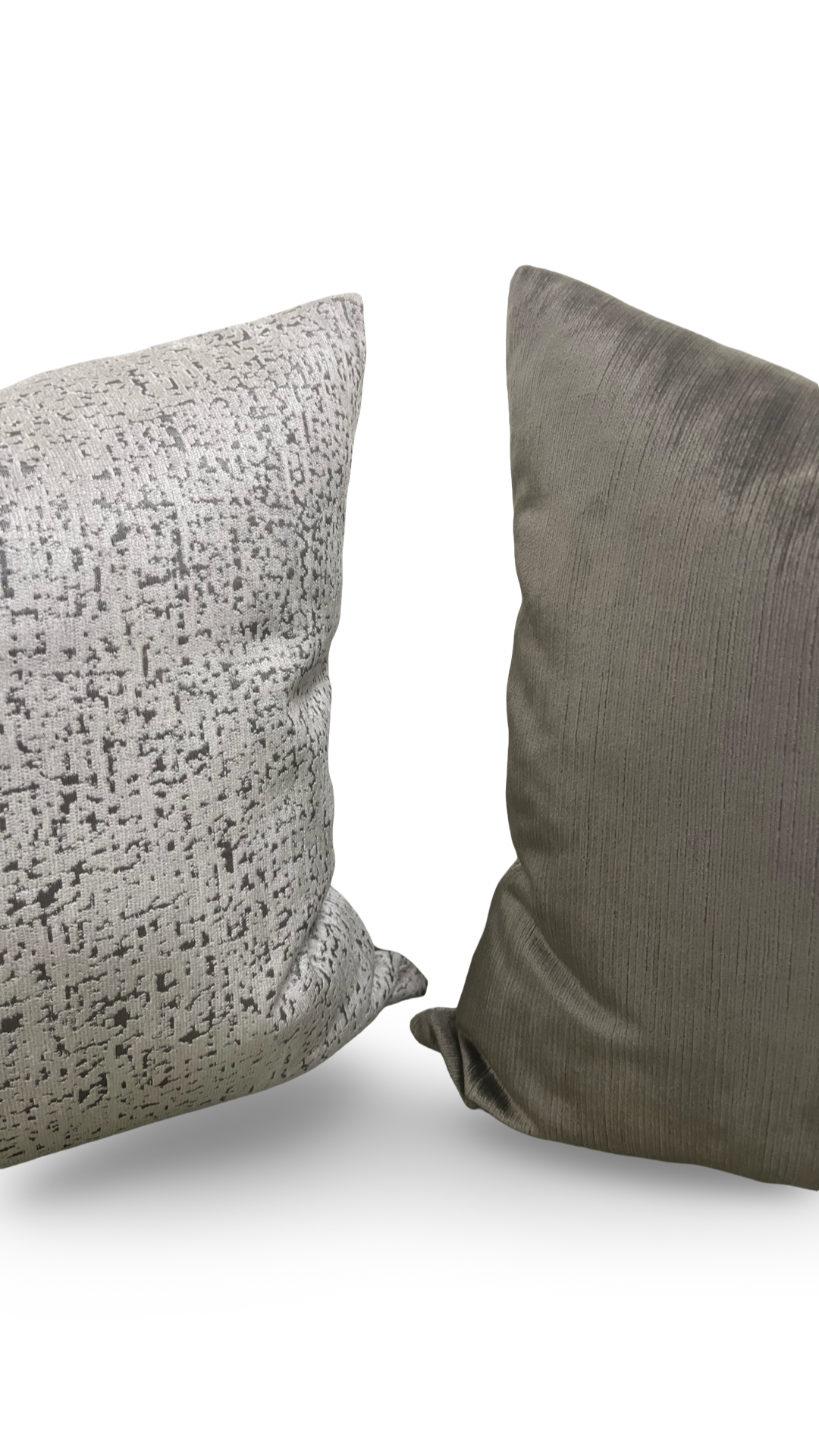 Designer Fabric Rocca Pumice 20x20" Knife Edge Decorative Throw Pillow