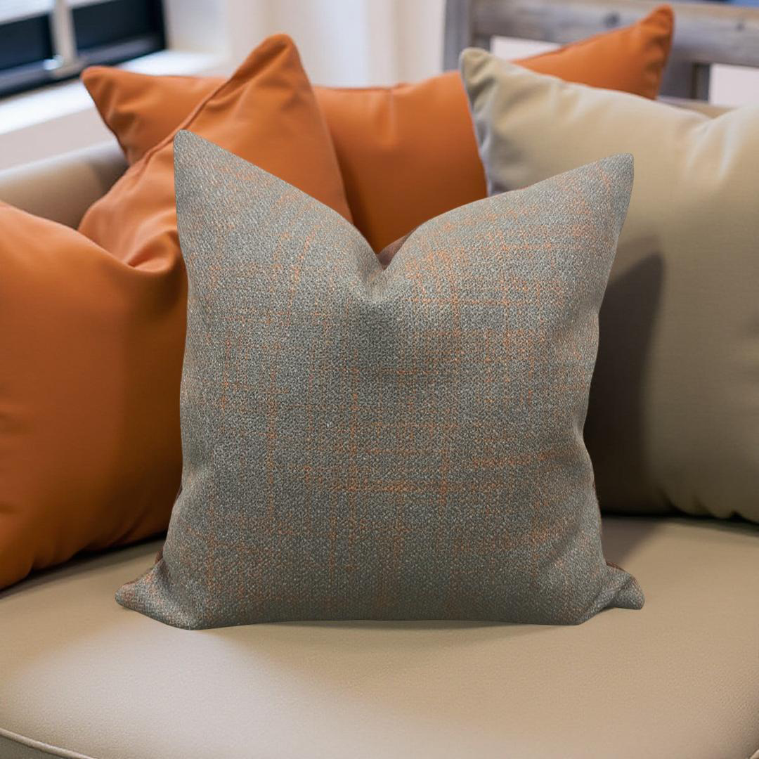 Designer Fabric Fletcher Spritz 20x20" Knife Edge Decorative Throw Pillow