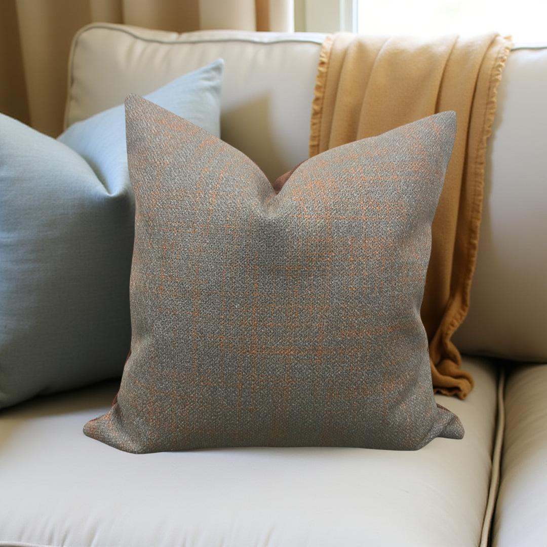 Designer Fabric Fletcher Spritz 20x20" Knife Edge Decorative Throw Pillow