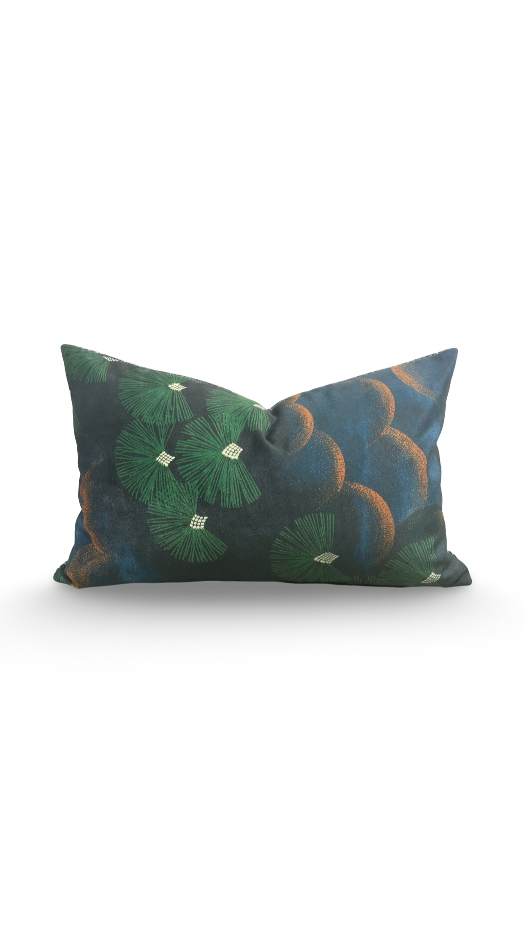 Lily Pond 12x18" Knife Edge Decorative Throw Pillow