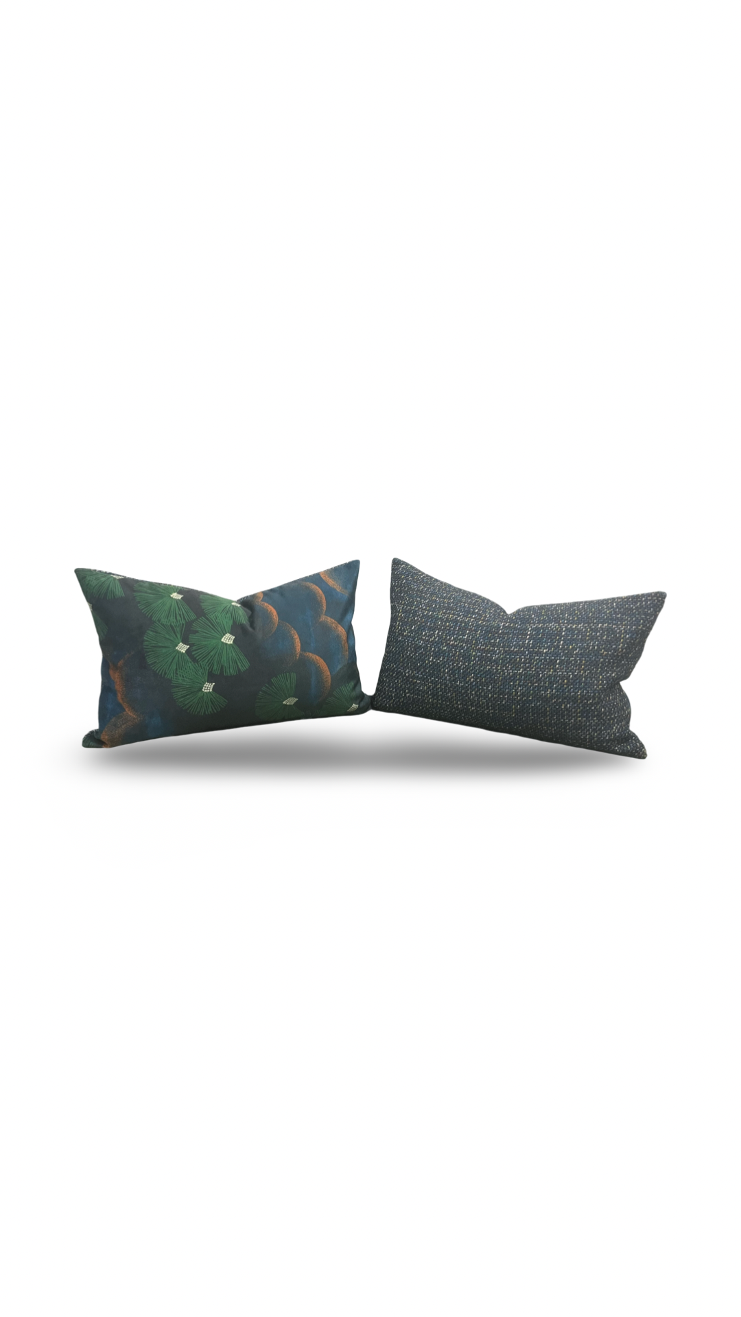 Lily Pond 12x18" Knife Edge Decorative Throw Pillow