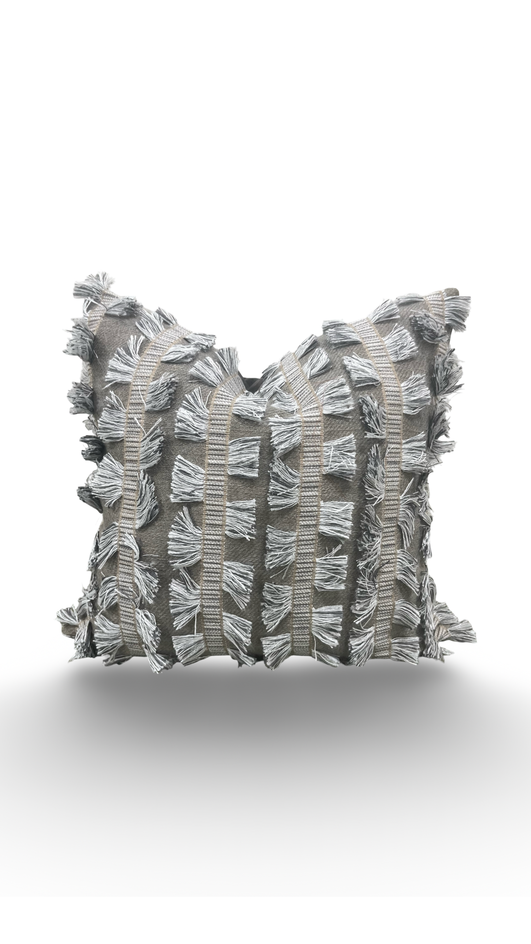 Myro Stone 20x20" Knife Edge Decorative Throw Pillow