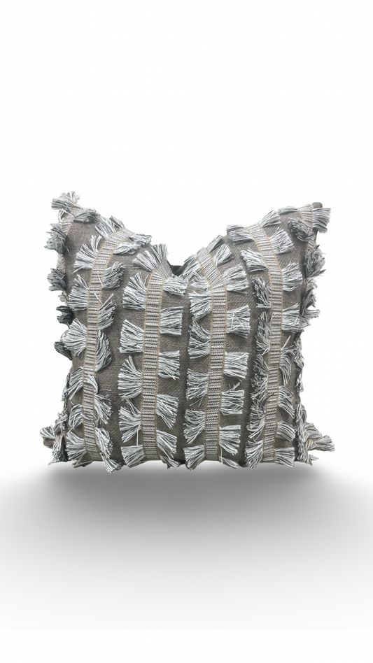 Myro Stone 22x22" Knife Edge Decorative Throw Pillow