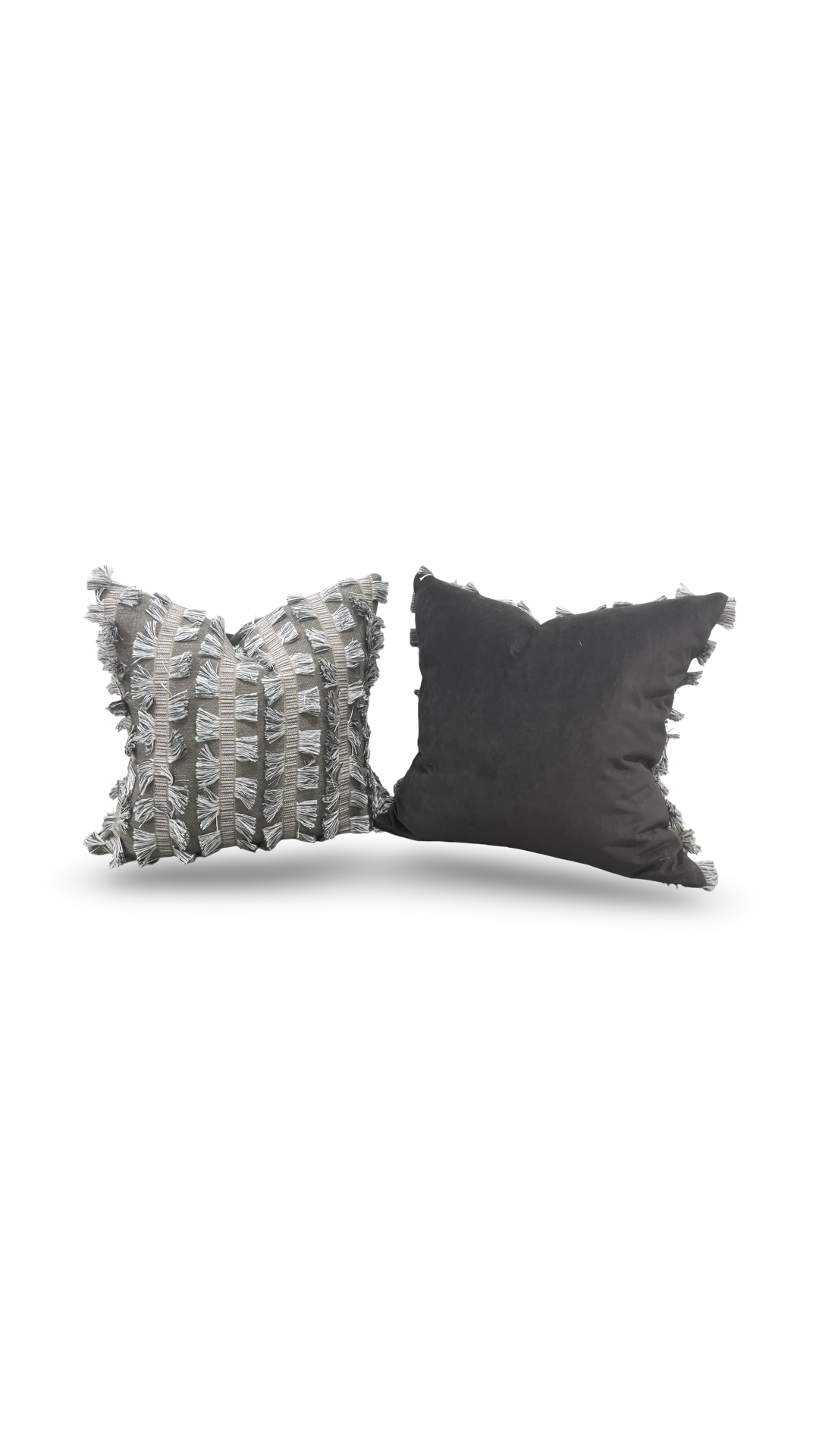 Myro Stone 20x20" Knife Edge Decorative Throw Pillow