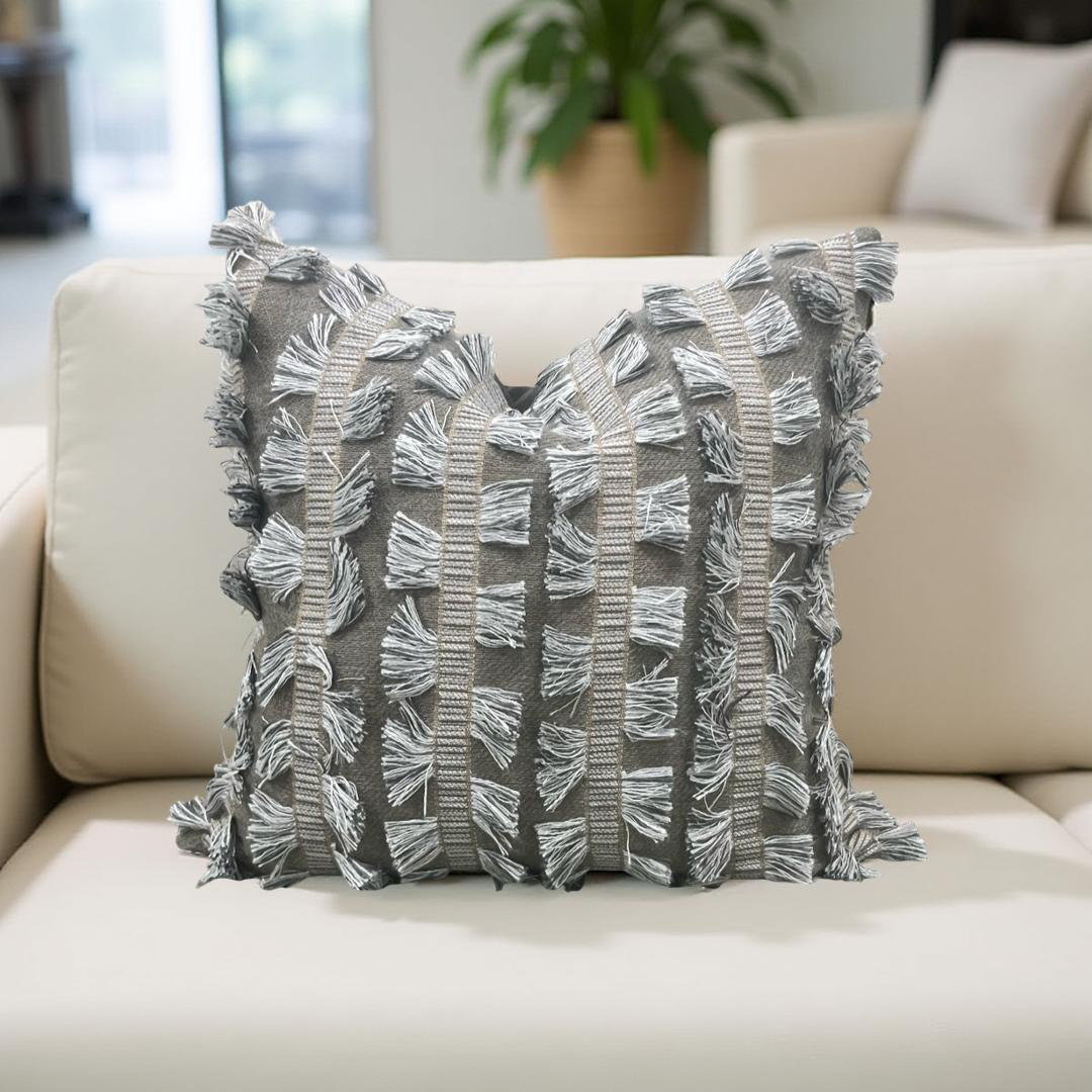 Myro Stone 20x20" Knife Edge Decorative Throw Pillow